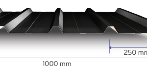 5 Hadveli Panel Formunda Çatı Trapezi